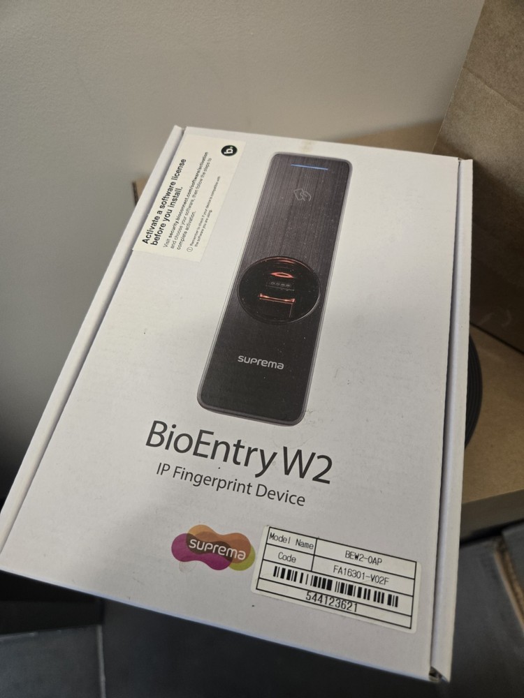 Suprema BioEntry W2 Fingerprint Reader BEW2-OAP