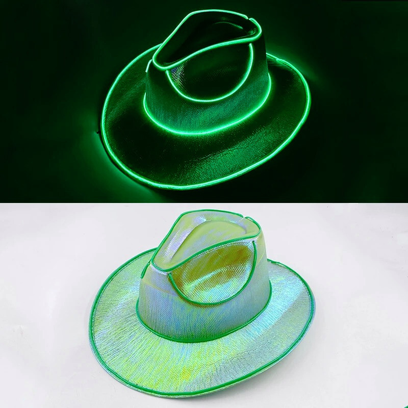 Western LED Cowboy Hat