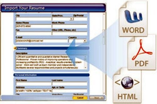 Resume Maker Professional 16 PC Windows New CD-ROM