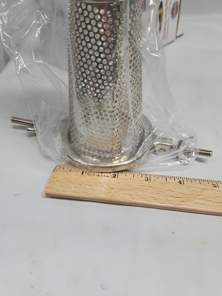 Norpro Silver Pumpkin and Squash Screen. Sauce Master Accessory Open Box #1954