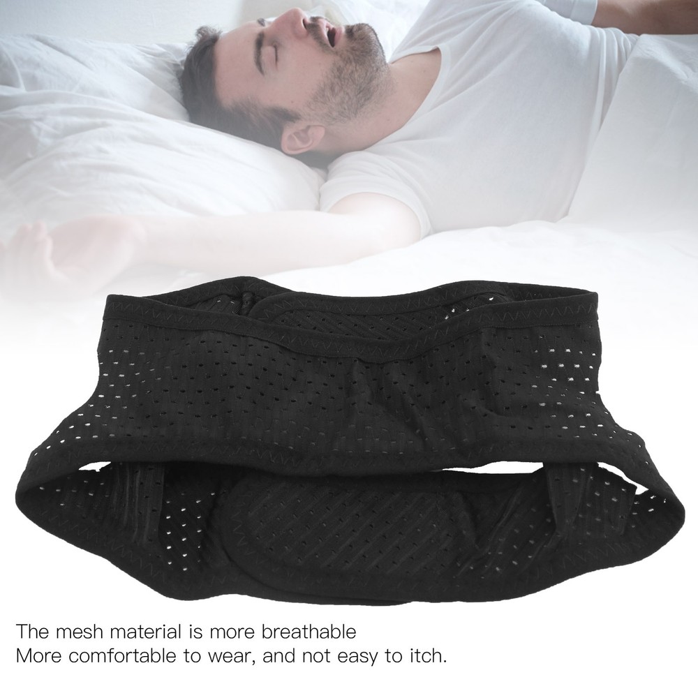 AntiSnoring Chin Strap Unisex Mesh Breathable Strap Jaw Support