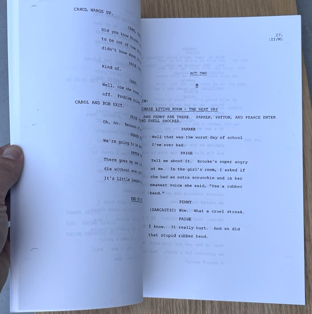 2004 Quintuplets Television TV Sitcom Original Pilot Episode Script The Quints