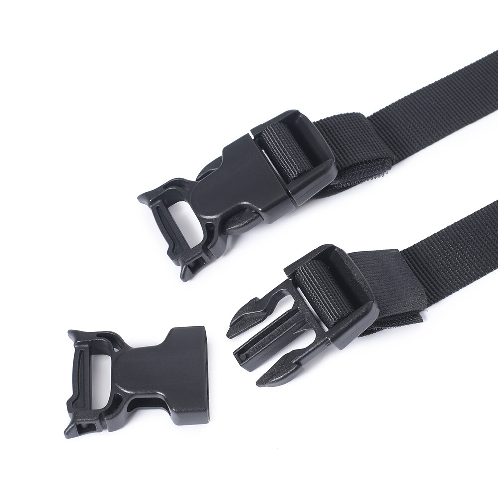 4pcs Tactical Molle Fixed Strap Backpack Straps Nylon Accessories with Buckle