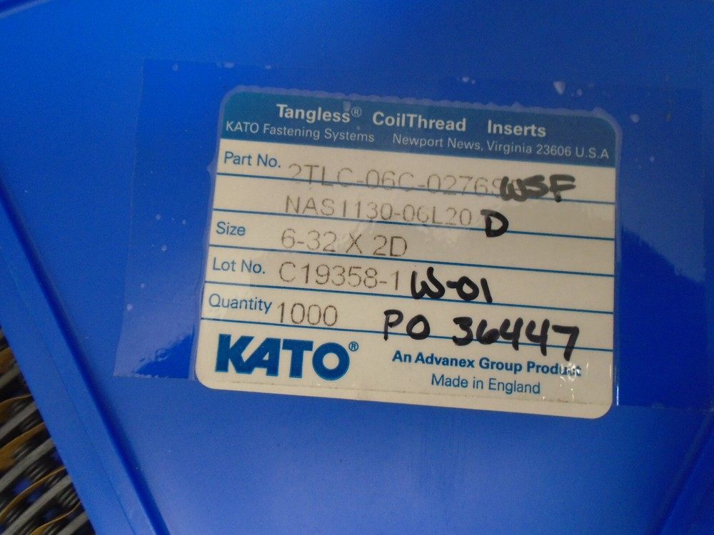 KATO TANGLESS THREAD COILS-6-32/2D-new roll