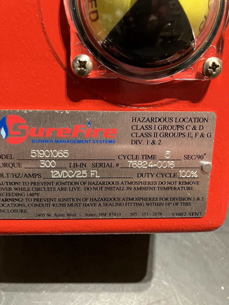 Sure Fire Burner Management 51901065