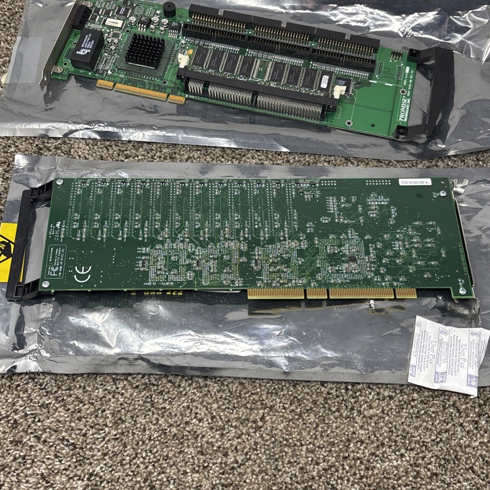 PROMISE SUPERTRACK SX6000 RAID CONTROLLER CARD With 3ware ESCLADE CARD