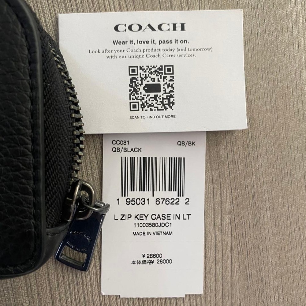 Coach Zip Wallet