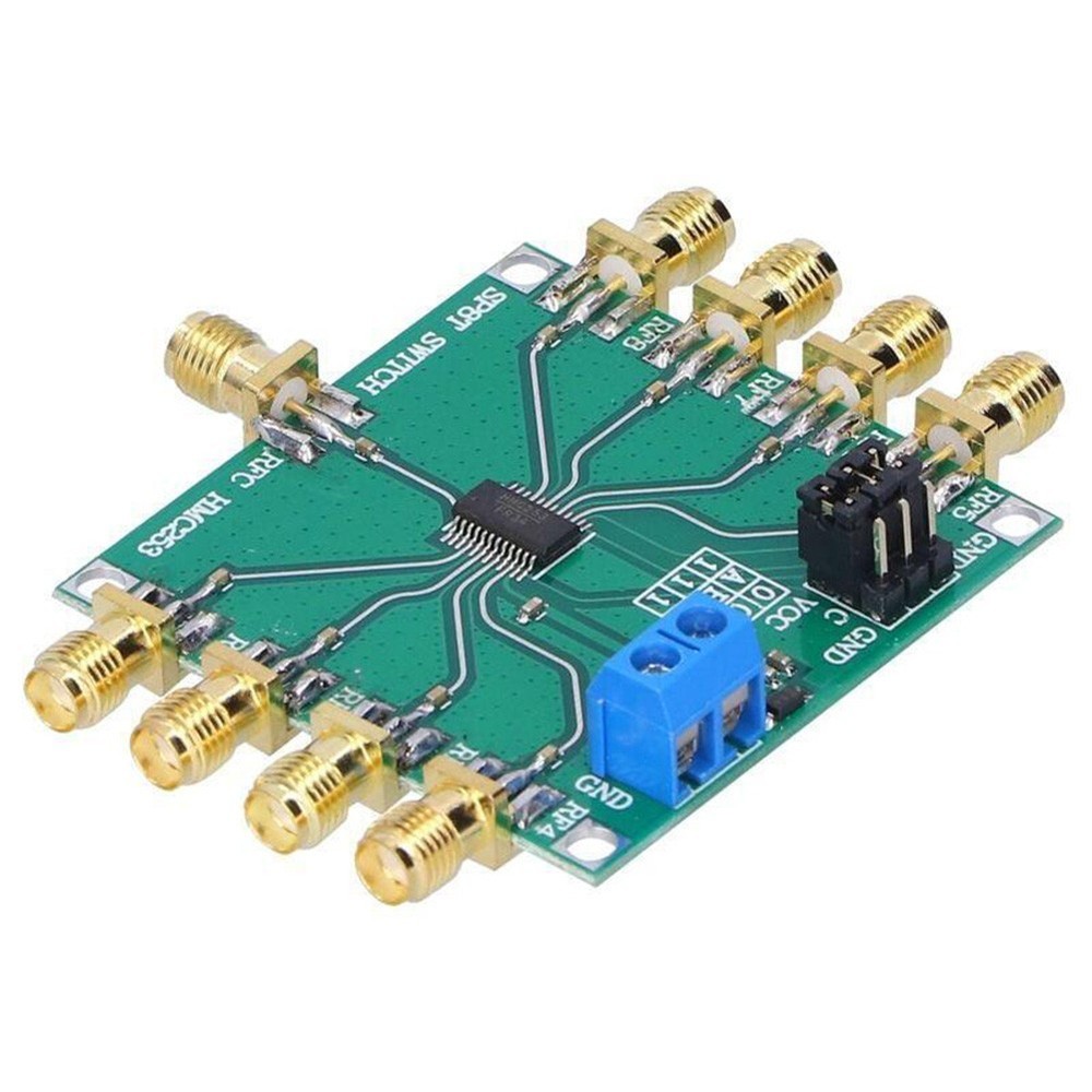 Efficient HMC253 RF Switch Module 3V5V Power Supply 8T Channel Selection