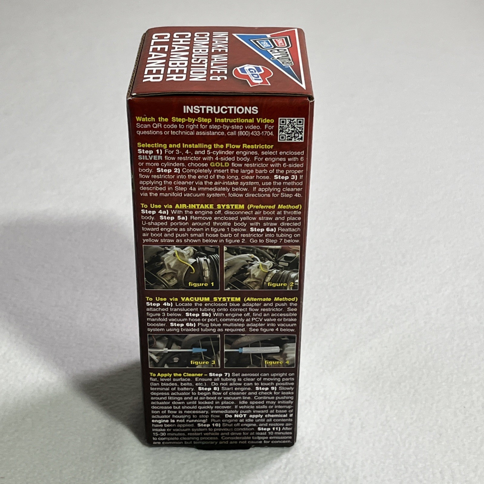 Berryman Products Intake Valve and Combustion Chamber Cleaner Spray Kit 2611