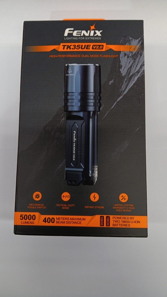 Fenix TK35UE V2.0 5000 Lumen Flashlight