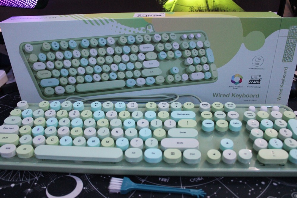 Atelus wired keyboard for computer - brand new, never used!