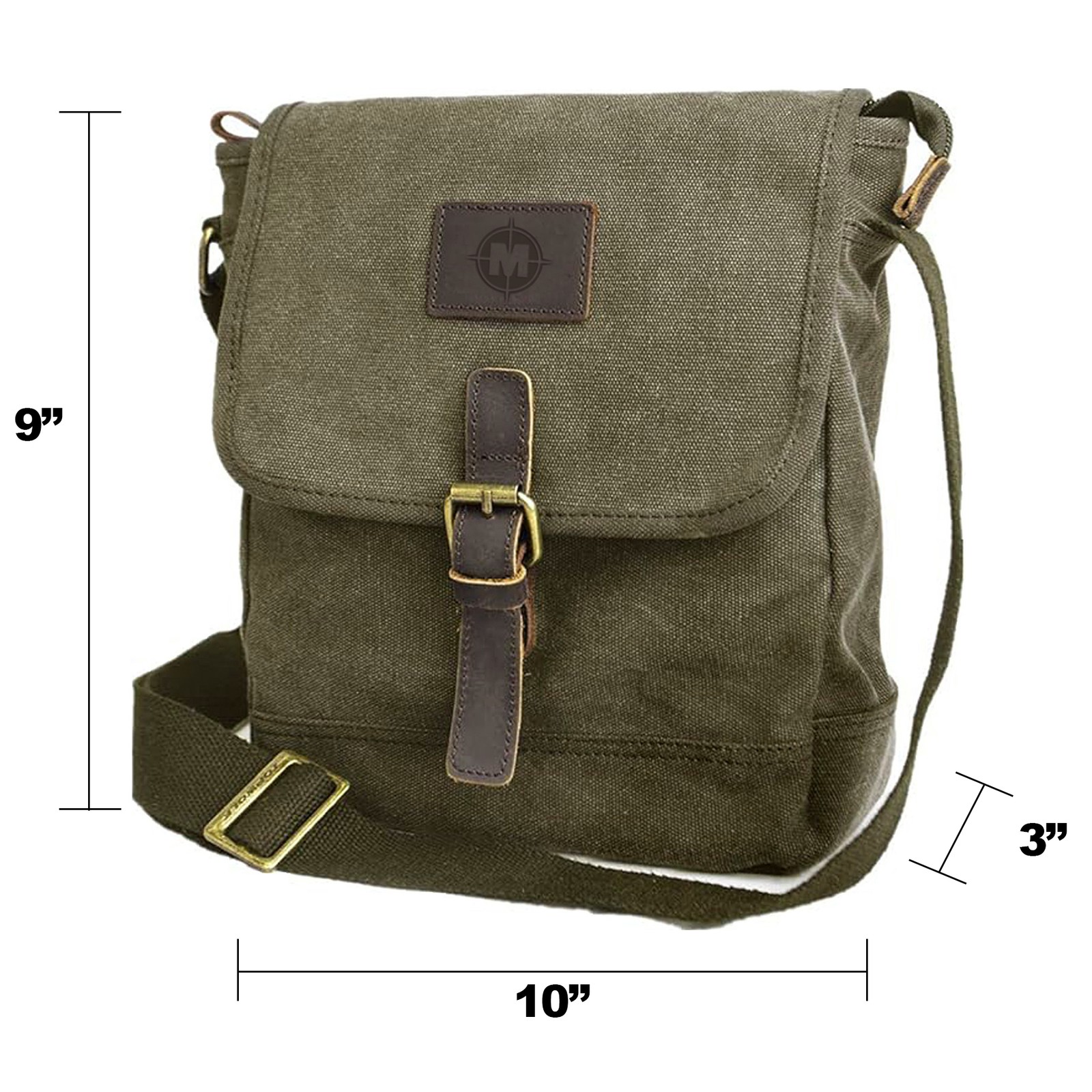 Muzzle-Loaders Canvas Possibles Bag - Black Powder Shooting & Range Bag