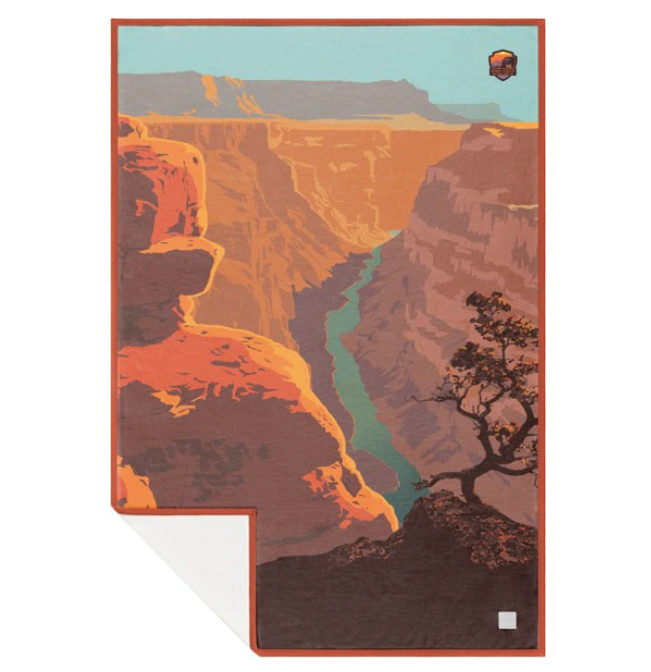 Rumpl CozyHemp Blanket – Grand Canyon National Parks Collection Retired Design
