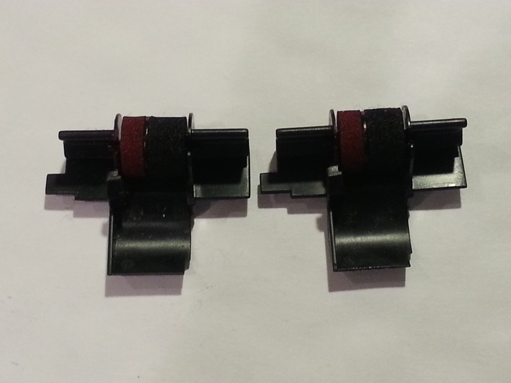 2 Pack! Sharp EL 1750 V Calculator Ink Rollers - TWO PACK! FREE SHIPPING