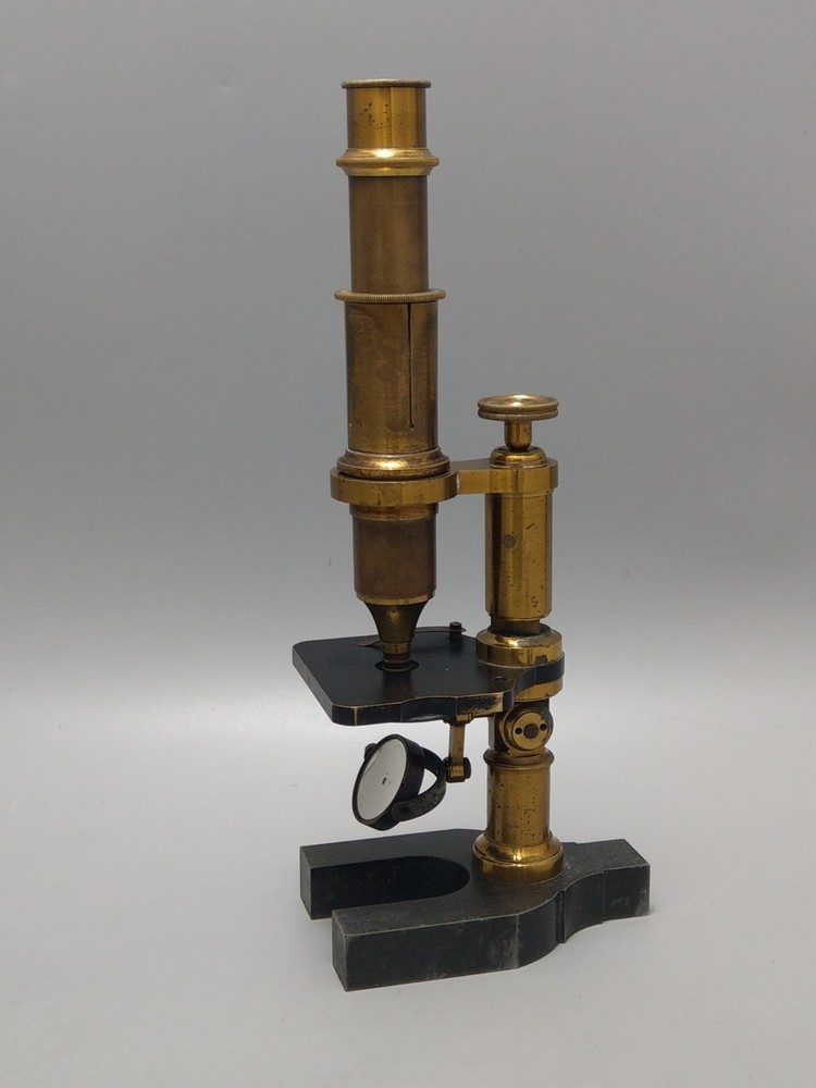 Antique Microscope Archibald Young Edinburgh with extras