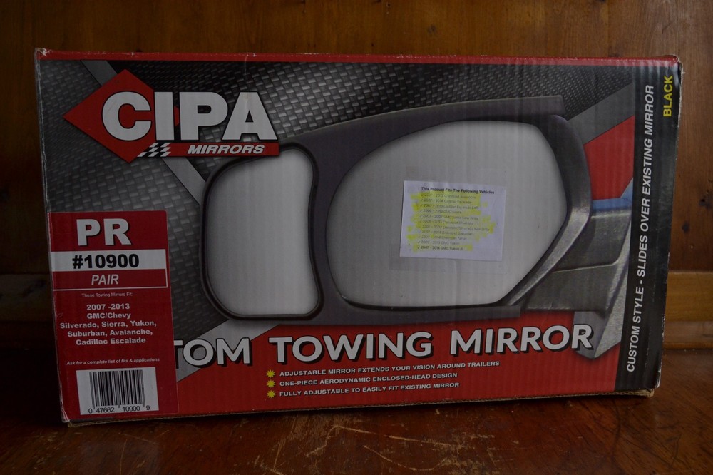Plastic Towing Mirror Extensions CIPA Custom Towing Mirror
