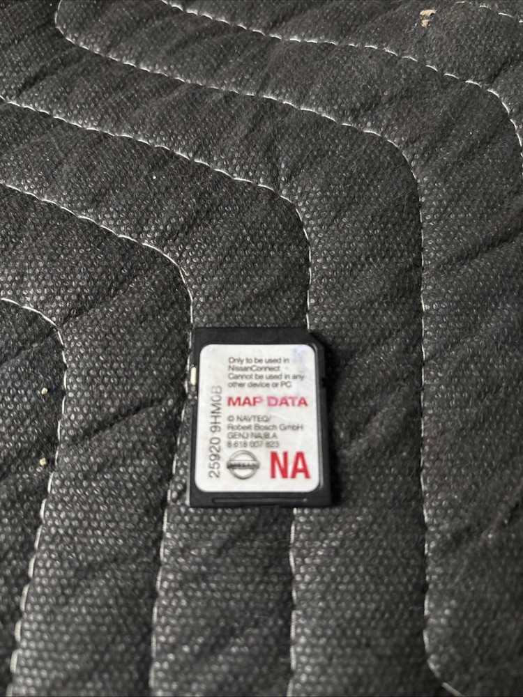 SD Navigation CARD MAP MEMORY 25920-9HM0B Nissan Vehicles