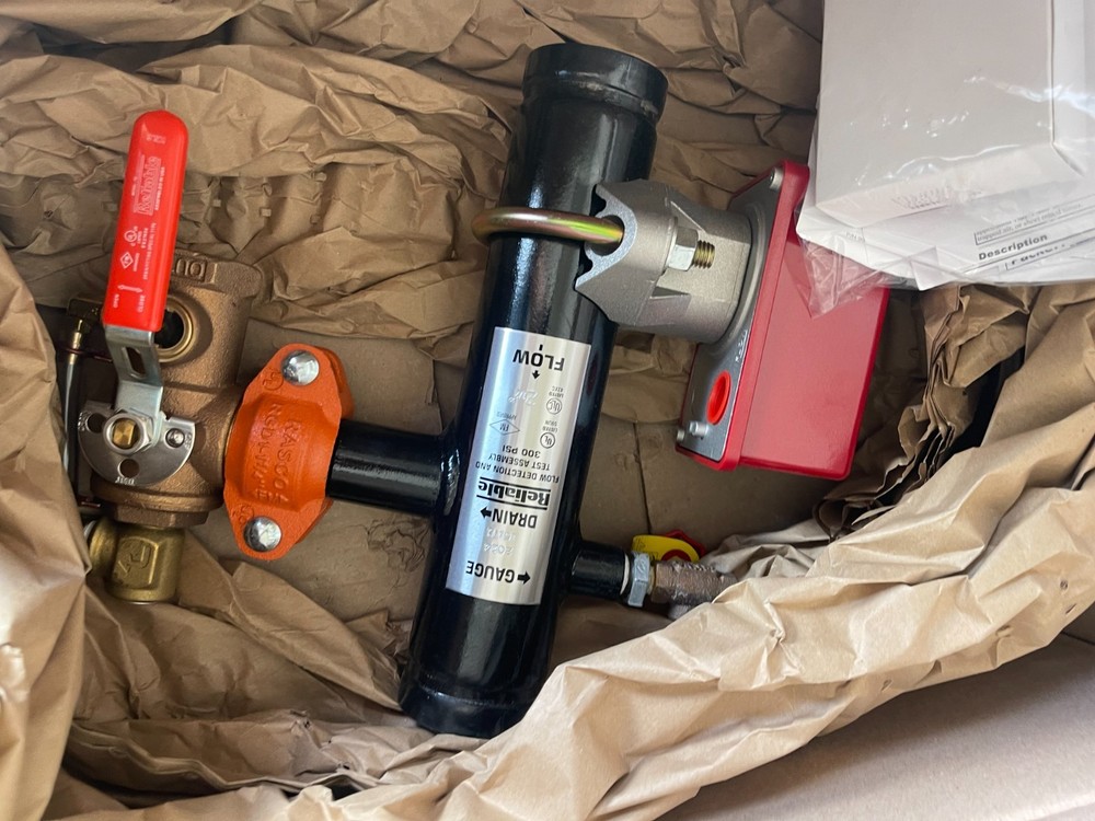 Reliable 2 1/2" Pre-Assembled Riser Test & Drain 1/2" Pressure Relief Valve