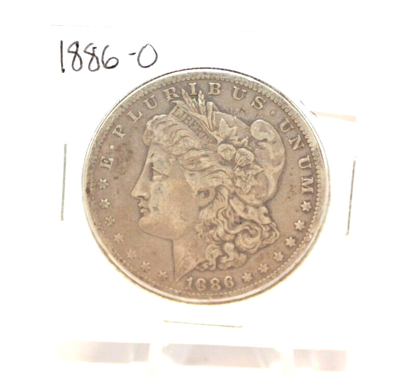 1886-O Morgan Silver Dollar [103WEJ]