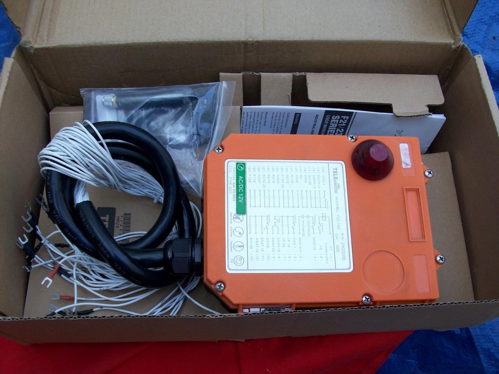 UTING TELECONTROL-MODEL F24-12D WIRELESS REMOTE HOIST CONTROL?