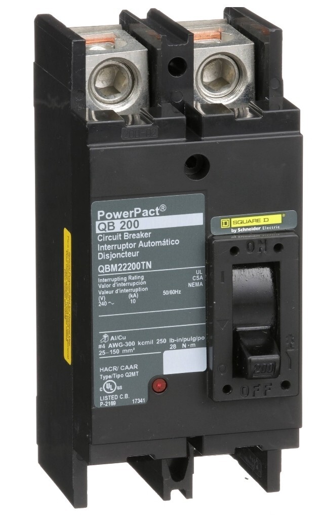 Square D Q2M2200MT / QBM22200TN Main Breaker 200 Amp - 2 Yr Warranty