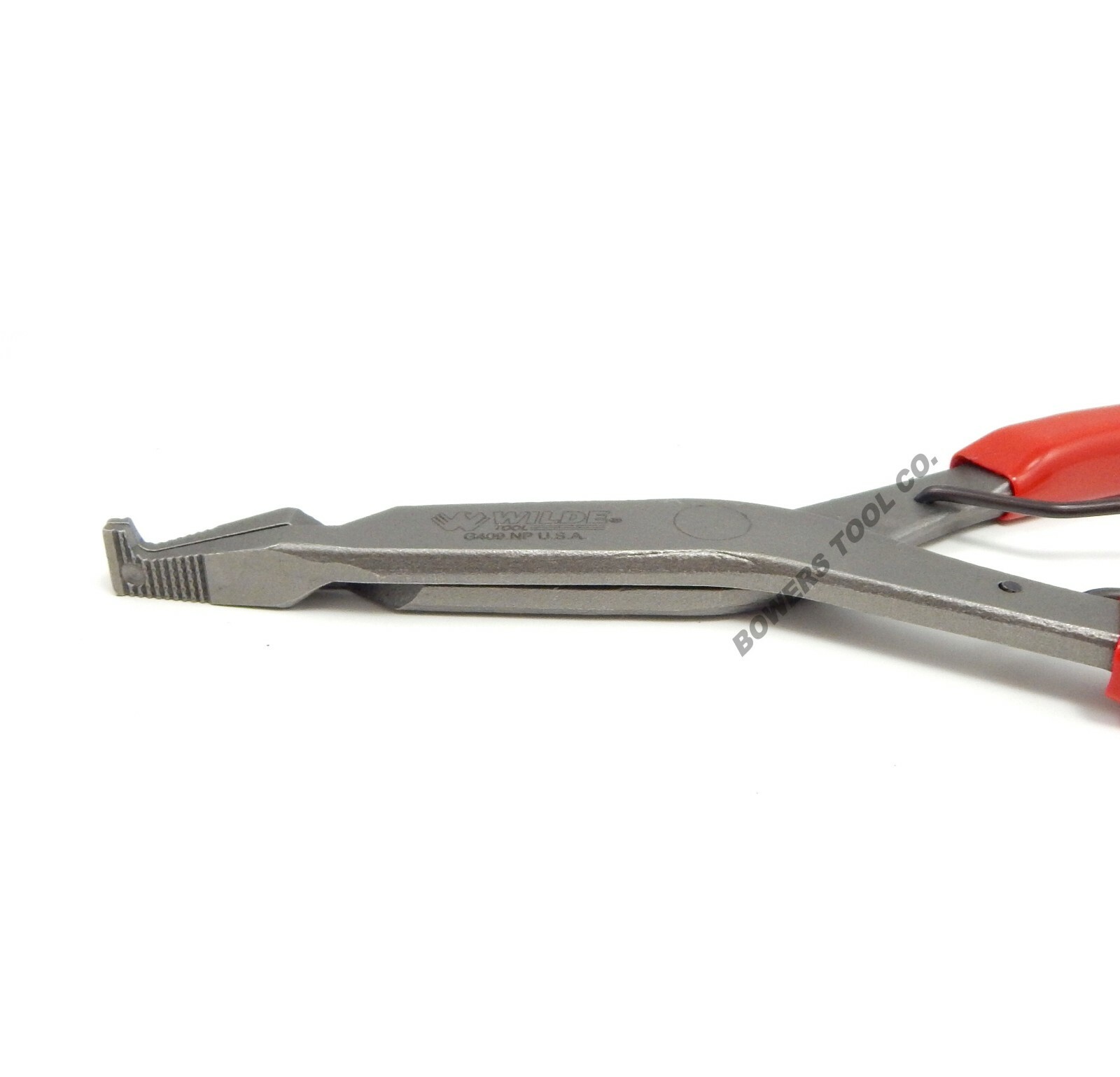 Wilde 9" Right Angle 90 Degree Lock Ring Pliers Snap Retaining Satin Finish USA