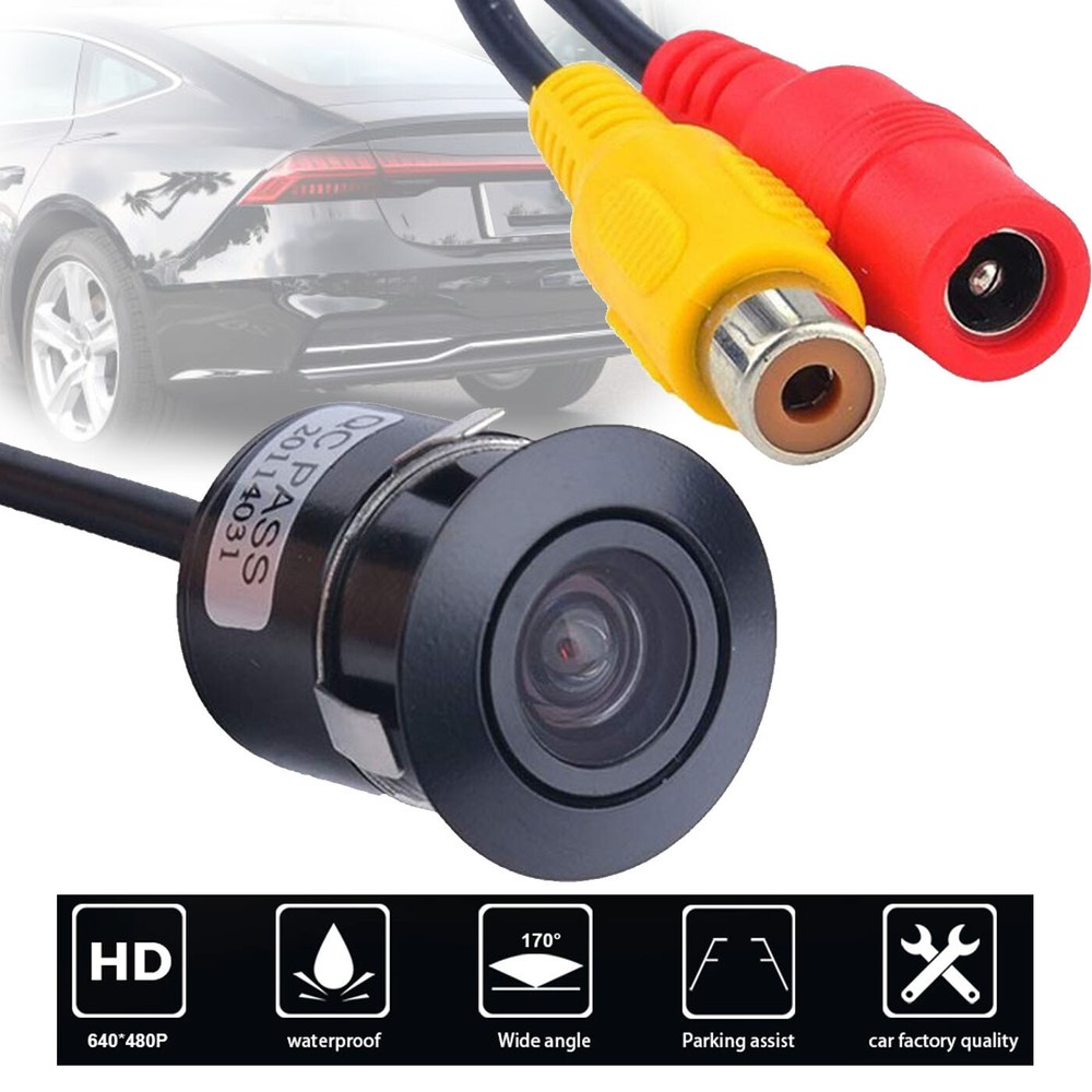 18.5MM Flush Mount Car Reversing Camera CVBS