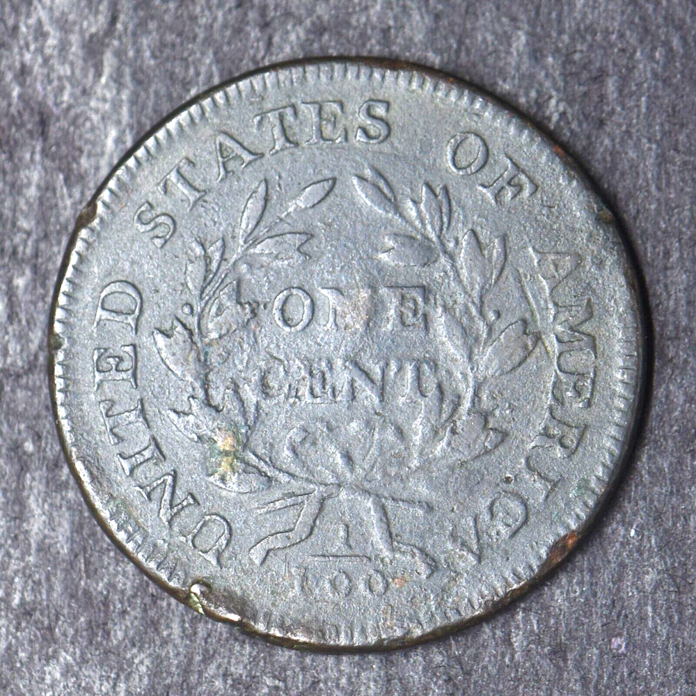 1798 "1st Hair Style" Draped Bust Large Cent - COINGIANTS -
