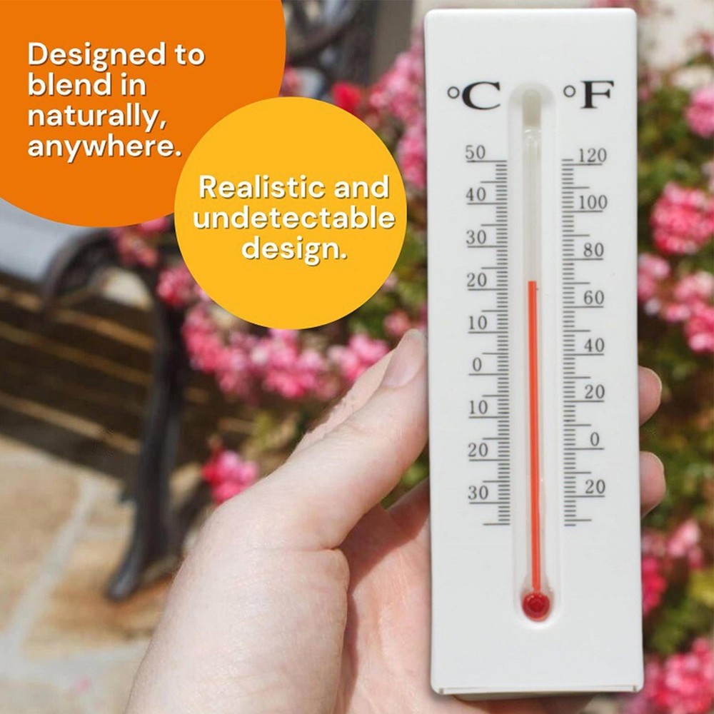 Storage Containers For Valuables Wall-mounted Secret Safe Thermometer active