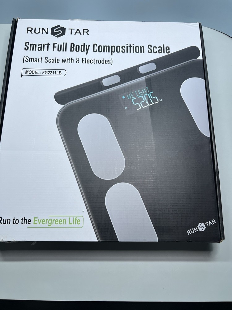 RunStar Smart Full Body Composition Scale