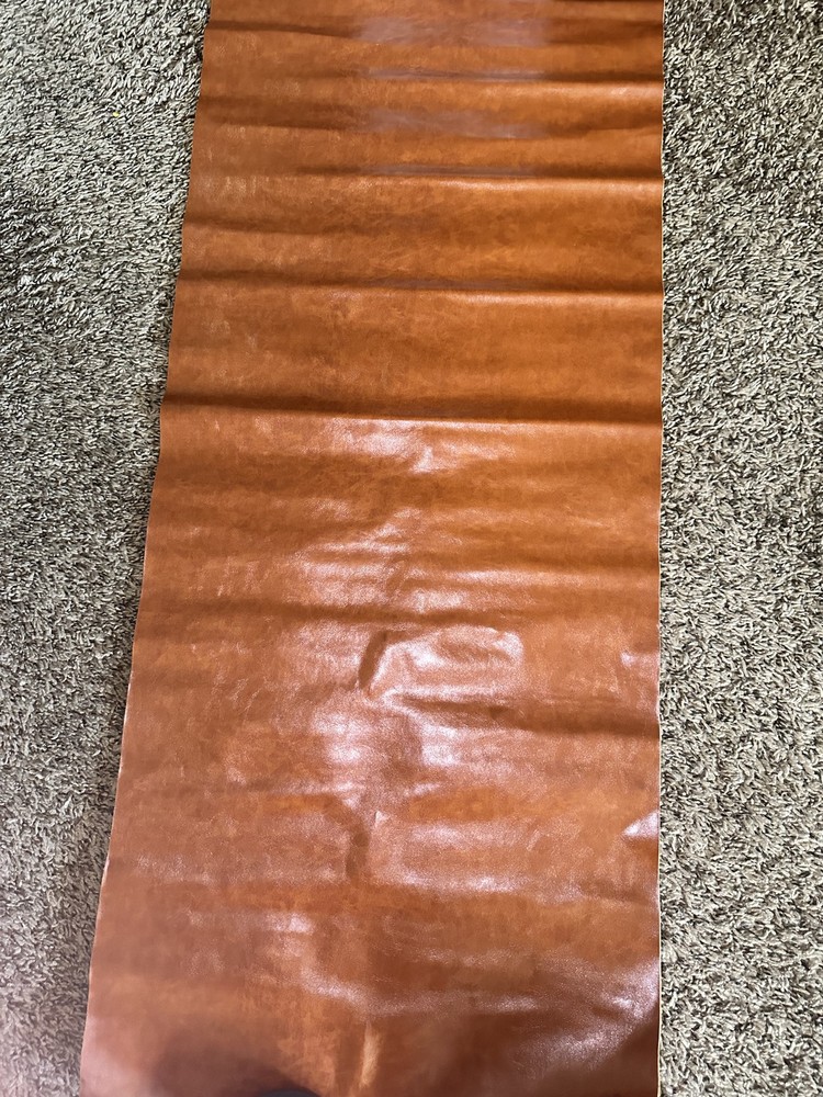 Leather Repair Patch, 15”x38”, Self-Adhesive, Brown