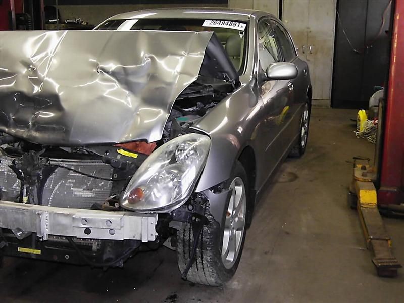 04 INFINITI G35 SCREEN NAVIGATION DVD PLAYER
