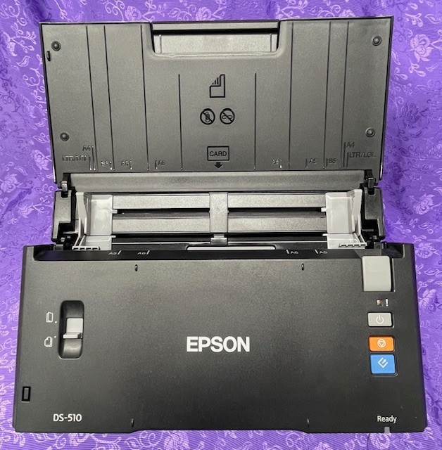 Epson WorkForce DS-510 Duplex Color Document Scanner with Cords TESTED WORKS