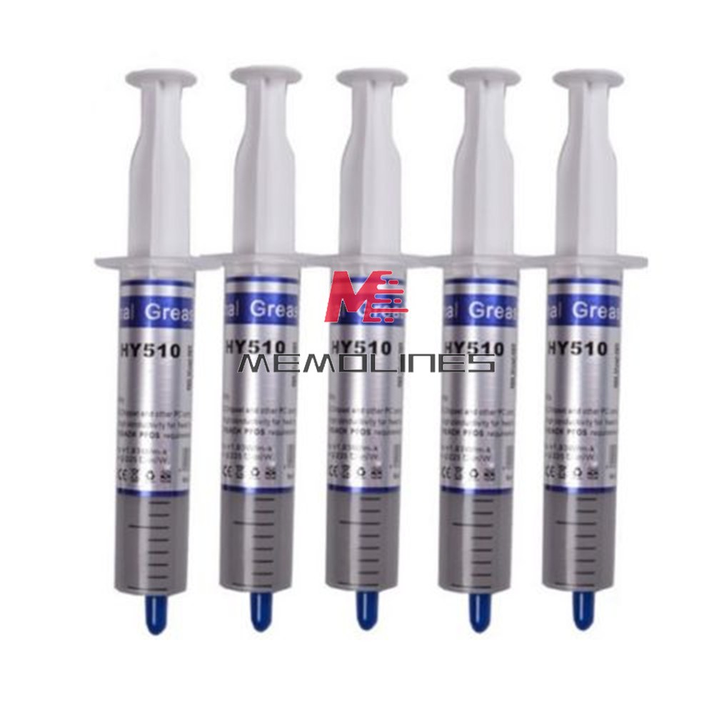 10PCS 30g Grey Thermal Conductive Grease Paste For CPU GPU Chipset Cooling HY510