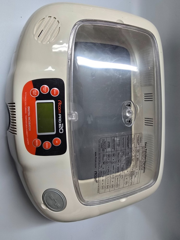 R-Com 20 PRO Digital Incubator