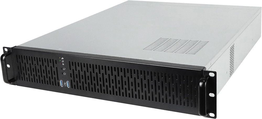 2U Server Chassis Rackmount Case, 4X 3.5 Bays, 2X 2.5 Devices, ATX Compatible, u
