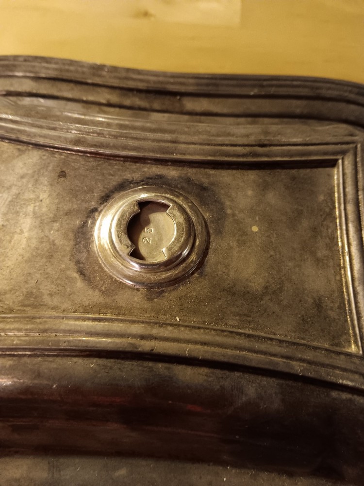 SILVERPLATE COVERED SERVING DISH. 1268