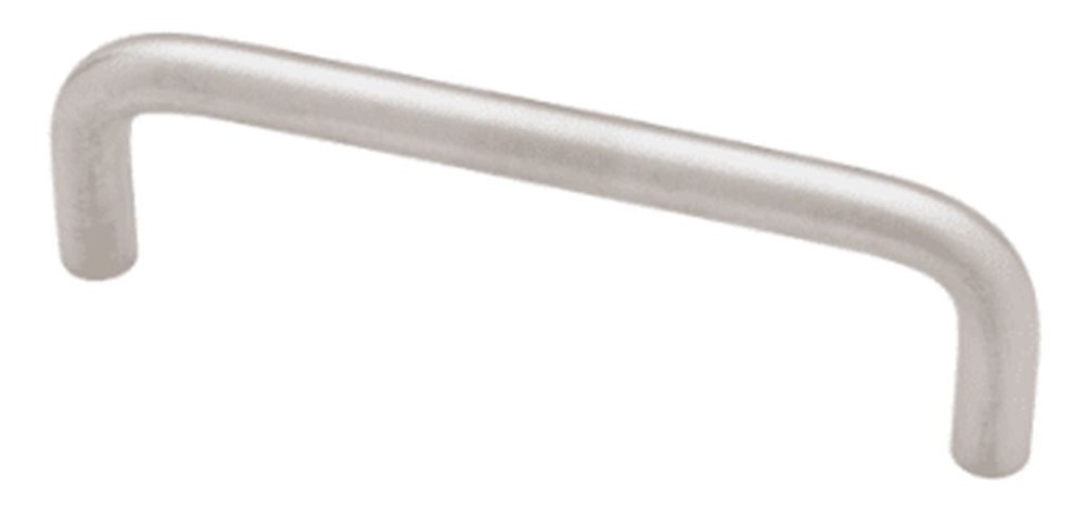 3-1/2" Steel Wire Pull Satin Chrome