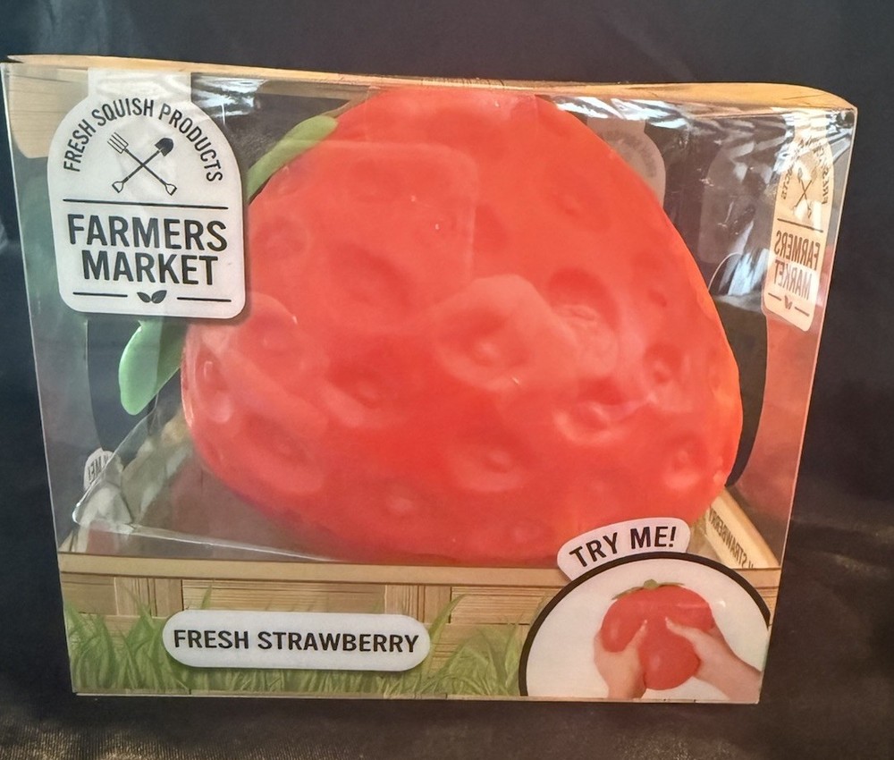 Jumbo Strawberry Squishy