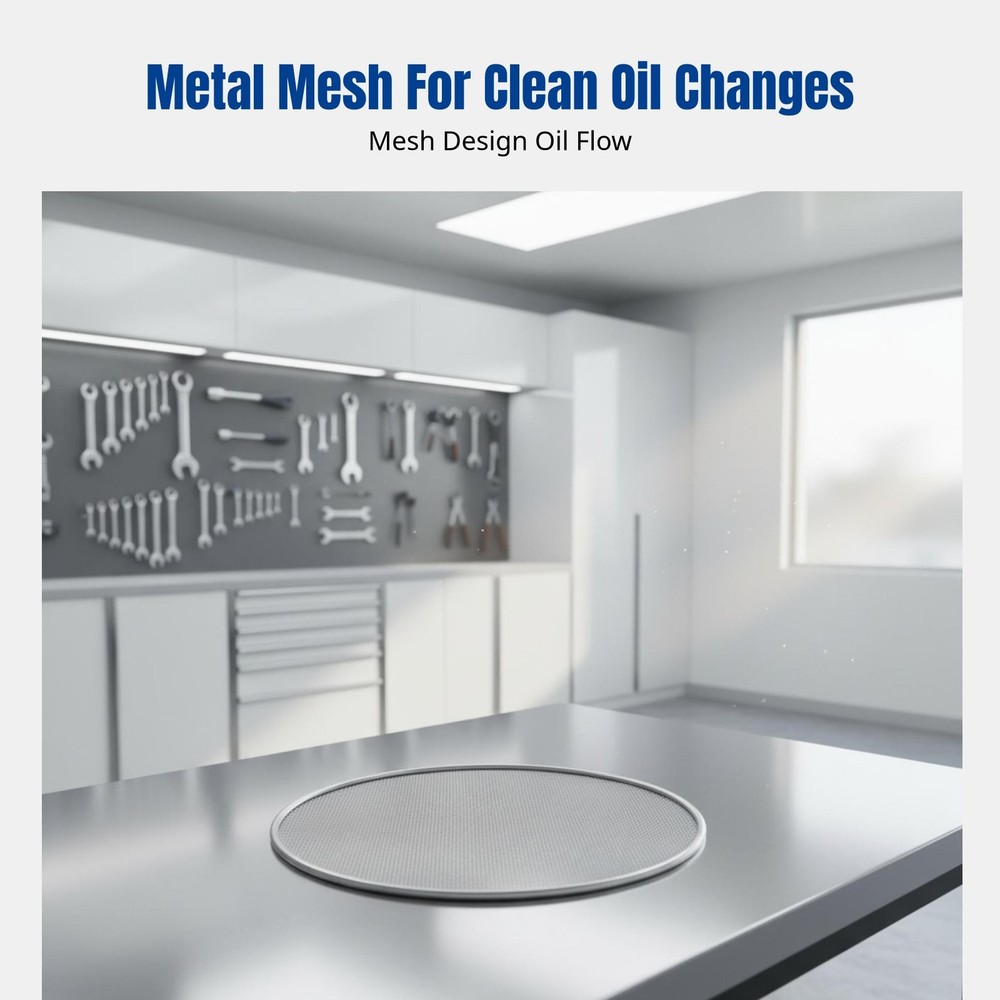 Oil Drain Mesh Mesh Screen Anti-splash Guard