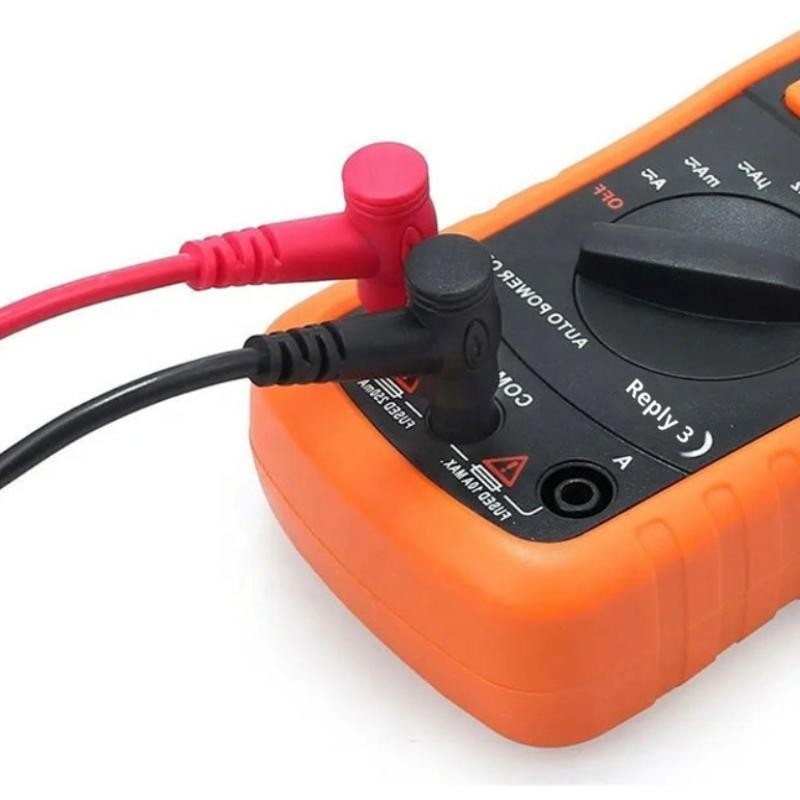 1Pcs 10A Dual Probe Crocodile Clip Electrical Test Lead For Multimeter Testing