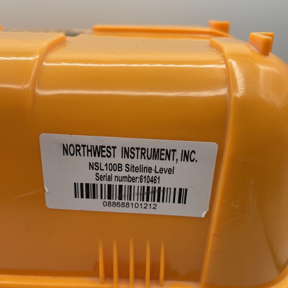 Northwest Instruments NWI Siteline Builders Level - NSL100B
