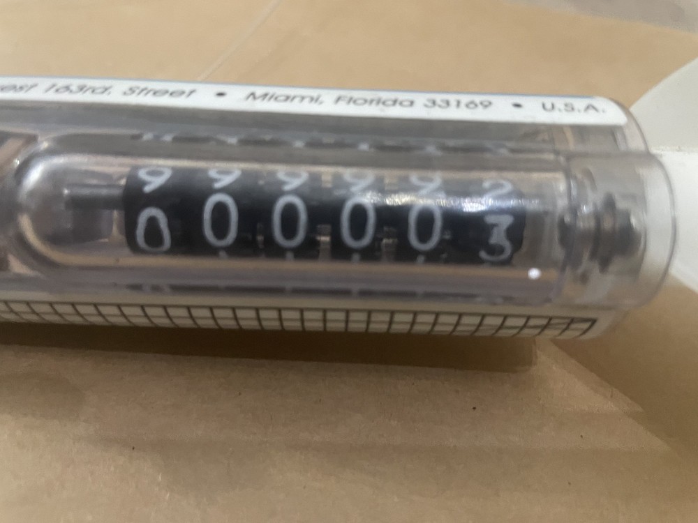 General Oceanics Mechanical Flowmeter Model 2030R