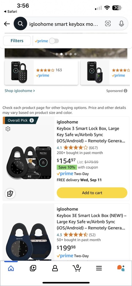 *NEW* Igloohome Smart Keybox 3 Robust Storage Box