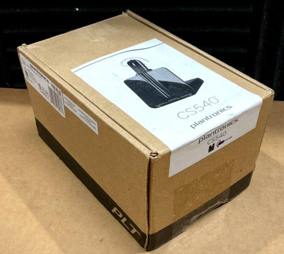 Poly Plantronics CS540 Convertible Wireless Headset 84693-01 Black ✅❤️️✅❤️️