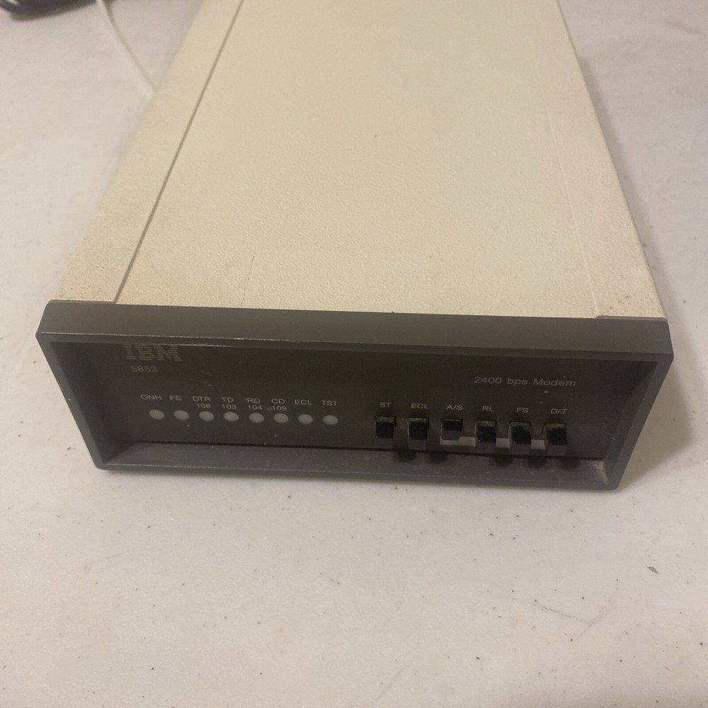 IBM 5853 External 2400 Modem