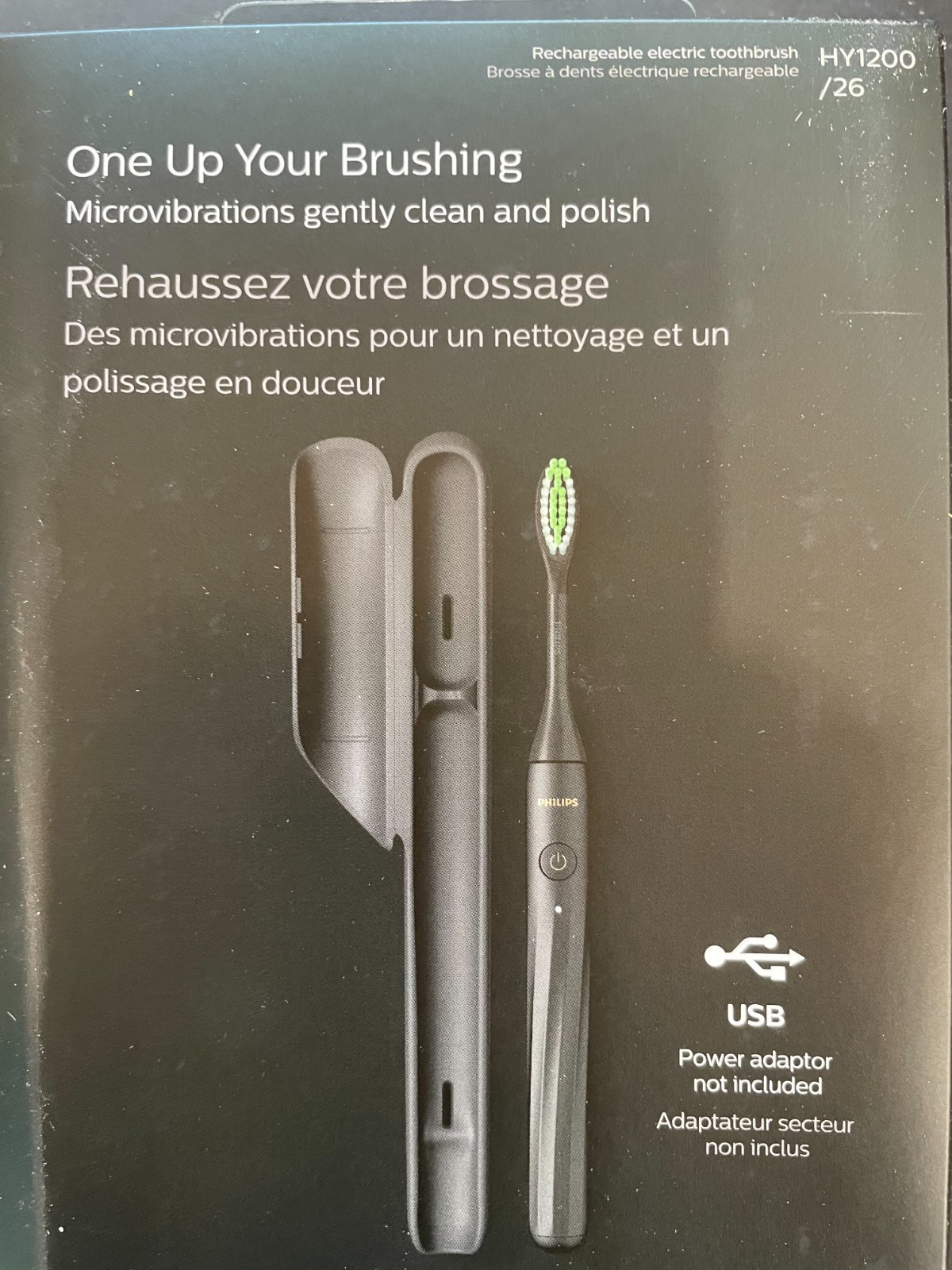 Philips Sonicare One by Sonicare Rechargeable Toothbrush, HY1200/28