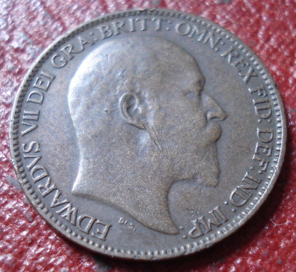1903 BRITISH FARTHING IN FINE-VF CONDITION