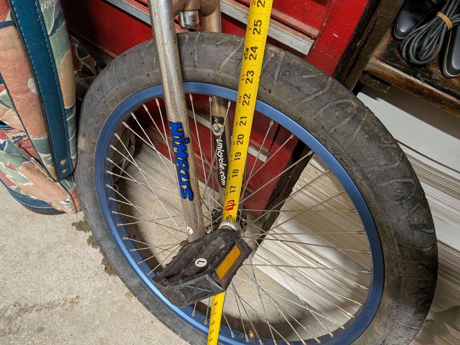 Vintage Nimbus Unicycle - Unicycle.com Mountain Uni Cycle
