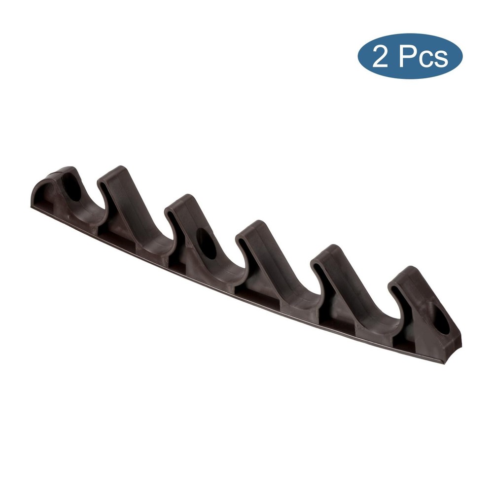 2pcs Chaise Adjustment Bracket, 5 Position Back Support Adjuster, Brown